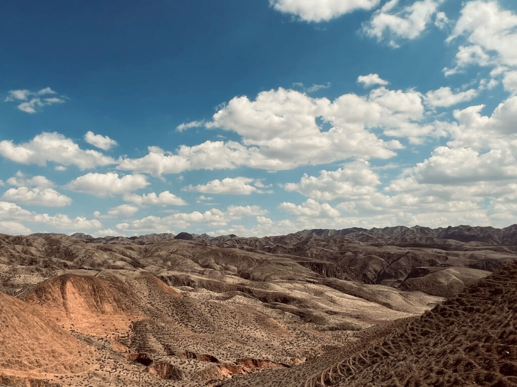Picture of desert in Ningxia, China